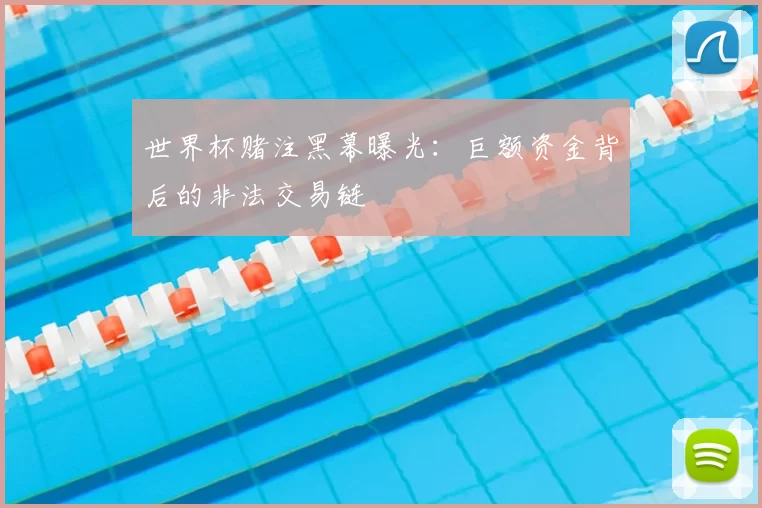 世界杯赌注黑幕曝光：巨额资金背后的非法交易链