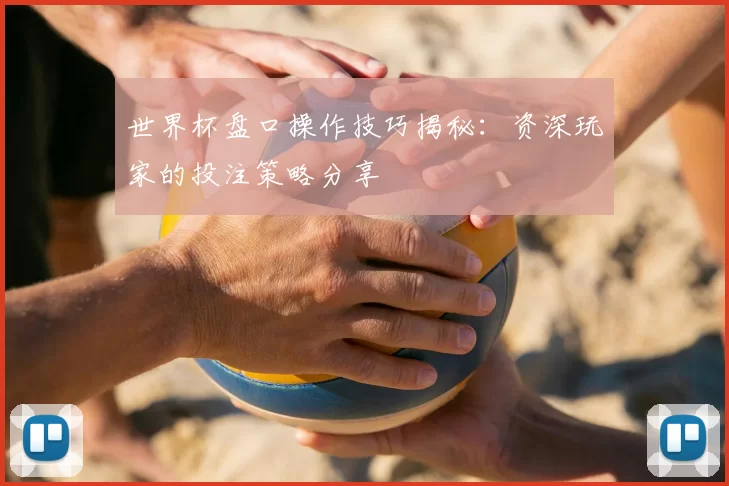 世界杯盘口操作技巧揭秘：资深玩家的投注策略分享