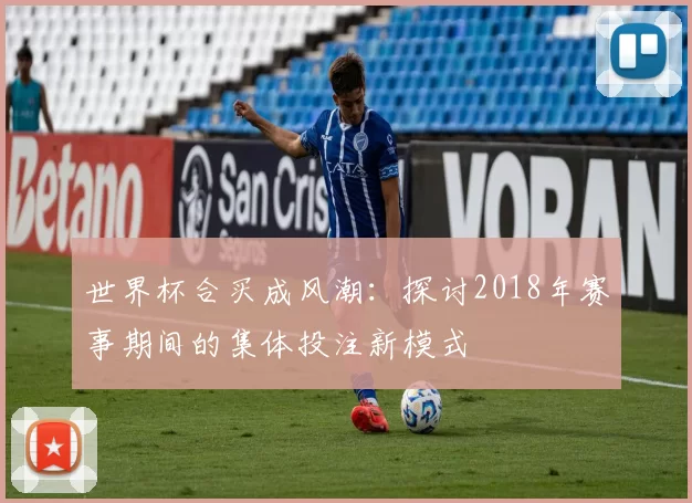 世界杯合买成风潮:探讨2018年赛事期间的集体投注新模式
